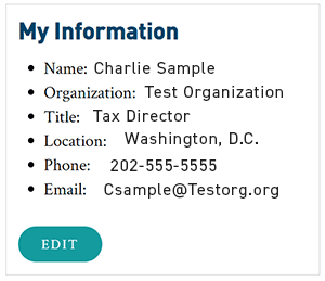 navigate to “My Profile”, choose “My Information”, click “Edit." Select the “Edit contact info” button to add a home or alternate address, and set it as your primary address.